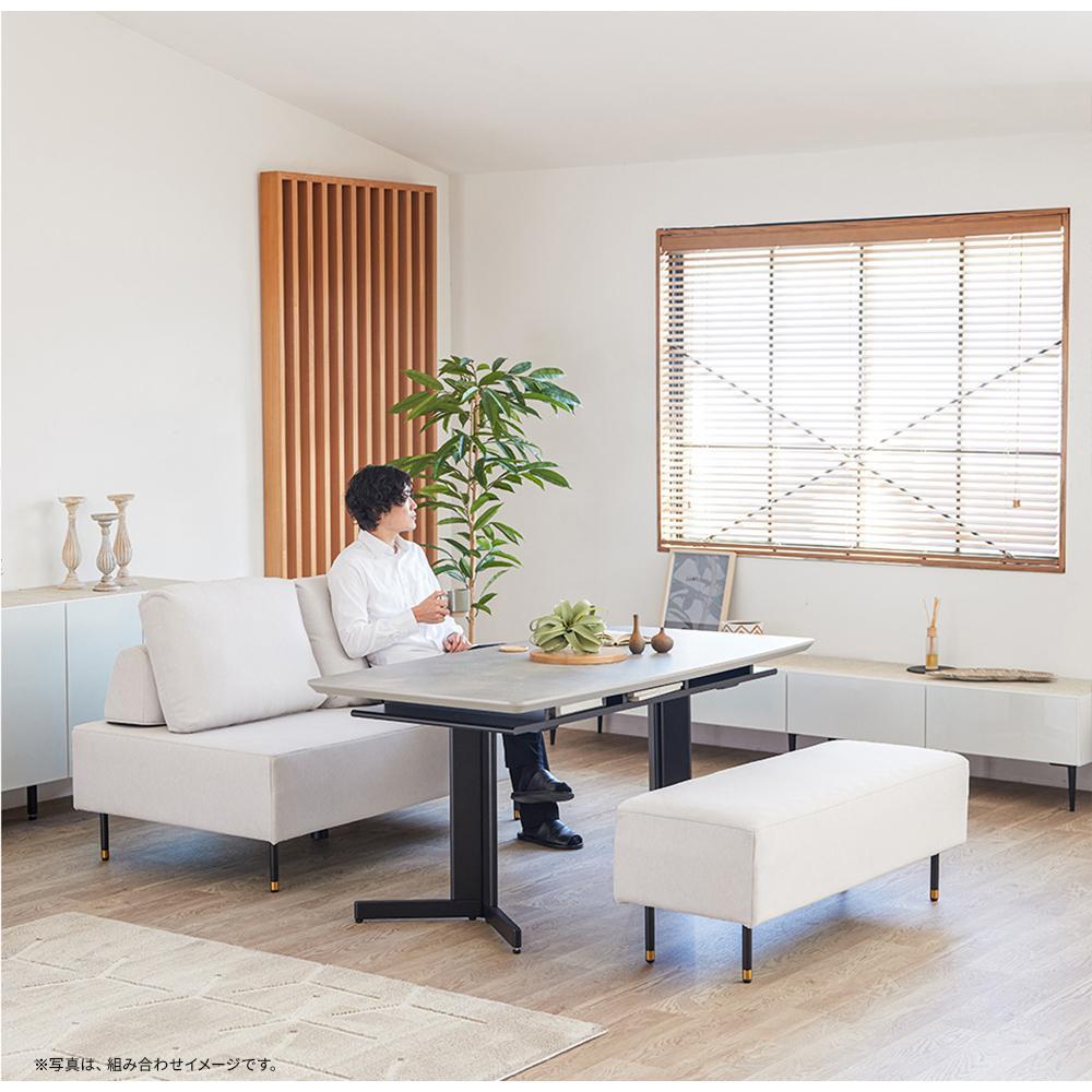 Carlo カルロ 幅140 アイランドソファ 【モーブル】【大川家具】