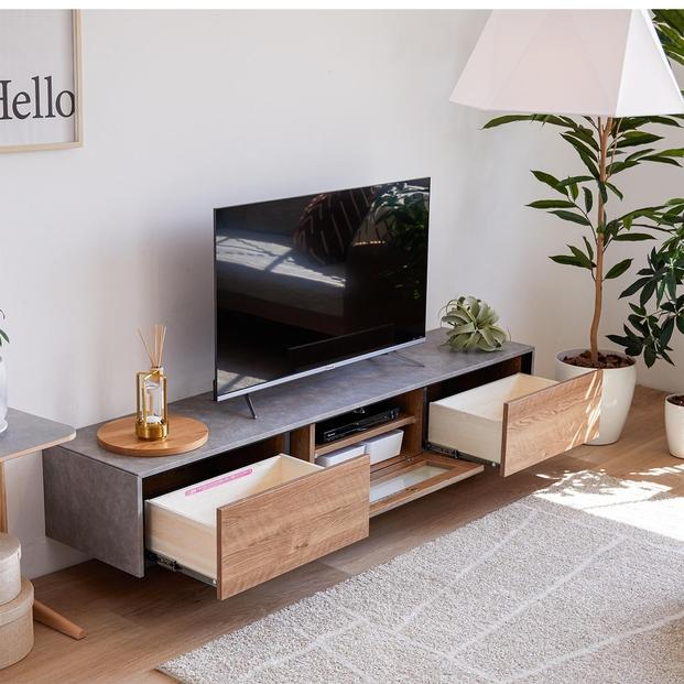 Ruler2 ルーラー2 テレビボード ローボード 幅180cm テレビ台 【モーブル】【大川家具】