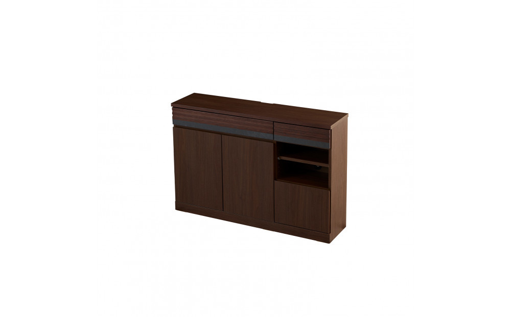 サイドボード 120cm シーン オークブラウン 【モーブル／大川家具】