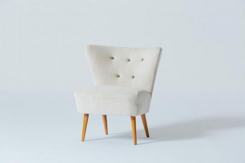 【完成品】【開梱・設置】1人掛けソファ ソファー：Elena エレーナ1P