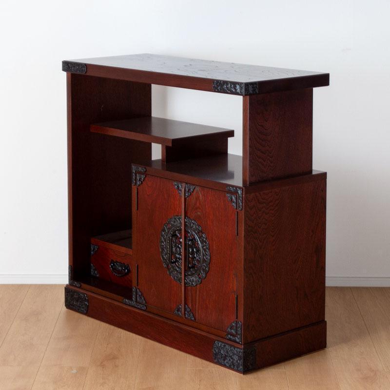 【吉野民芸 30茶棚タンス】★創業明治40年老舗「境木工」熟練の職人の手により1つ1つ丁寧に作り上げる伝統工芸品「吉野民芸家具」