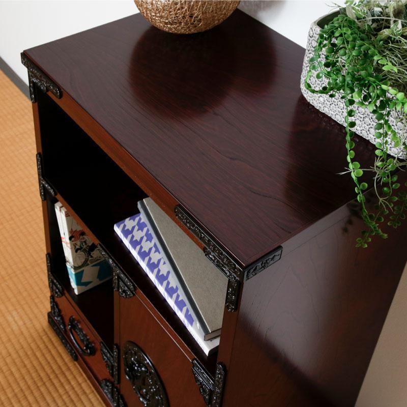 【吉野民芸 60電話台】★創業明治40年老舗「境木工」熟練の職人の手により1つ1つ丁寧に作り上げる伝統工芸品「吉野民芸家具」