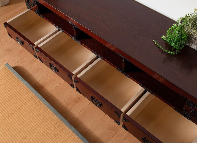 【吉野民芸 180TVボード】★創業明治40年老舗「境木工」熟練の職人の手により1つ1つ丁寧に作り上げる伝統工芸品「吉野民芸家具」