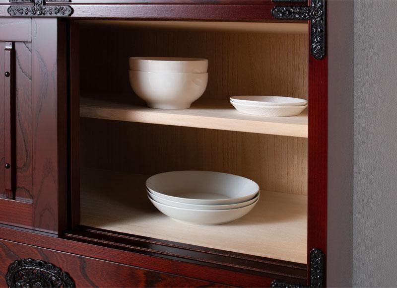 【吉野民芸 30帳場タンス】★創業明治40年老舗「境木工」熟練の職人の手により1つ1つ丁寧に作り上げる伝統工芸品「吉野民芸家具」