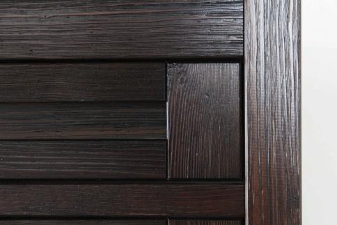 【万葉 85うつわ箪笥】★浮造り加工が施されたレトロな雰囲気で和モダンや伝統を感じる古民家風インテリアを演出します