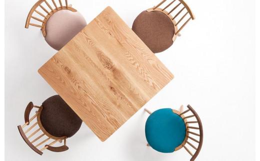 【BENCA】JASMINE ダイニングチェア H（オーク×ブラックチェリー）