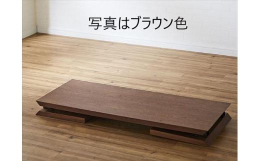 ＜コンパクトにたためるリビングテーブル＞オルテ110折りたたみリビングテーブル／ナチュラル／大川家具