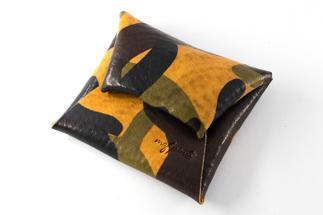 maf pinto コインケース レザー 革 小銭入れ 財布 カモフラージュ ライト