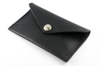 maf pinto 薄型名刺入れ レザーカードケース ブラック