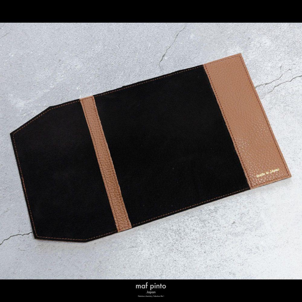maf pinto (マフ ピント) レザーブックカバー文庫サイズ ADRIA LINE キャラメル 本革 日本製