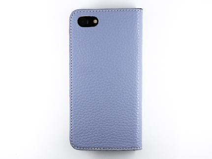 maf pinto アイフォーンケース 本革 日本製 (iPhone SE 第2世代 ／ 8 ／ 7, ) ADRIA LINE 【ライトブルー】