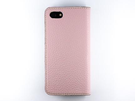 maf pinto アイフォーンケース 本革 日本製 (iPhone SE 第2世代 ／ 8 ／ 7, ) ADRIA LINE 【ライトピンク】