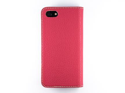 maf pinto アイフォーンケース 本革 日本製 (iPhone SE 第2世代 ／ 8 ／ 7, ) ADRIA LINE【 ピンク】