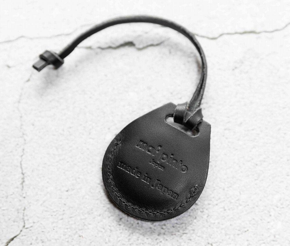 エアタグ用 ケース カバー レザー 本革 apple airtag 【ブラック】