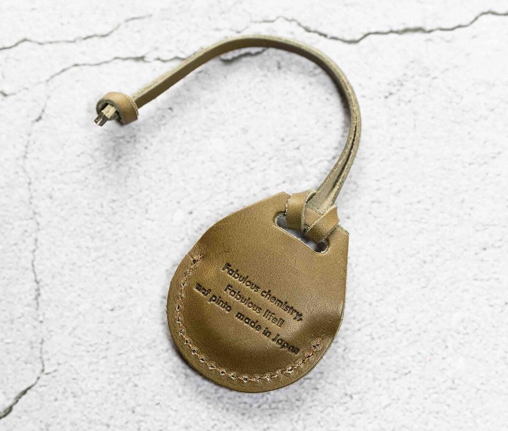 エアタグ用 ケース カバー（フルカバーモデル） レザー 本革 apple airtag 【オリーブ】