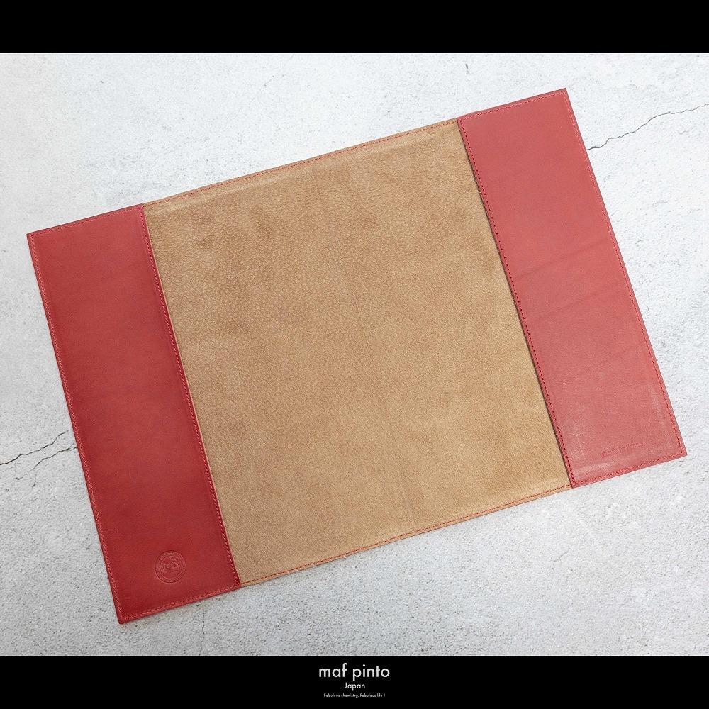 maf pinto (マフ ピント) ノートカバー B5サイズ レッド レザー 本革 日本製