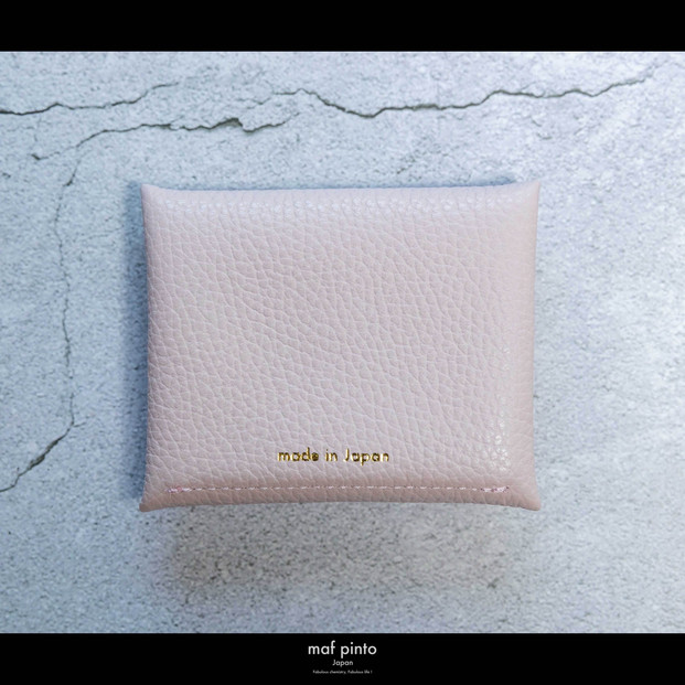 maf pinto (マフ ピント) ミニ財布 コンパクト ウォレット 小型 小銭入れ カードケース レザー 本革 54ライトピンク