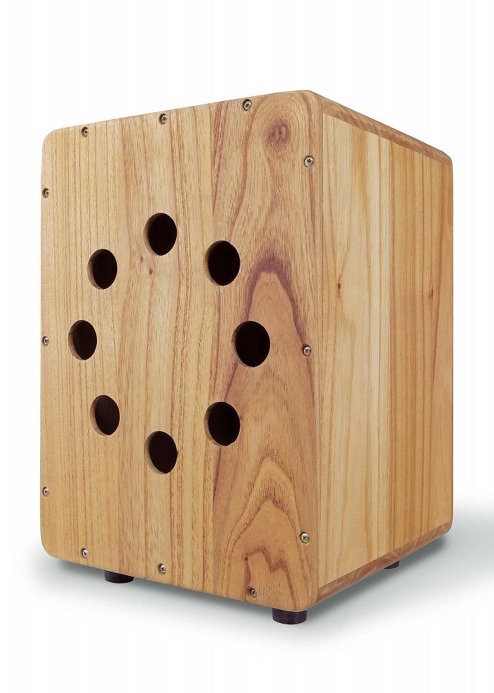 【良音！木製カホン(打楽器)】音楽好き、軽い運動にも。 カメヤ家具工芸 大川家具