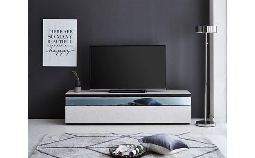 【開梱設置】テレビ台 TV台 幅180cm フレッド ストーンホワイト 大川家具 テレビボード