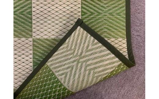 い草敷物 三条 グリーン 2畳サイズ