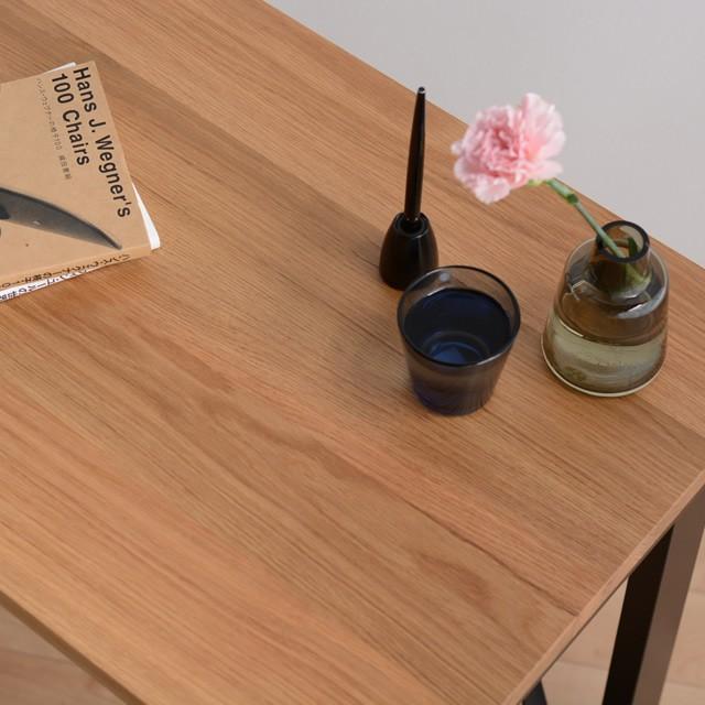 無垢のオーダーデスク　110×50　オーク材　テレワーク　パソコン　リモート