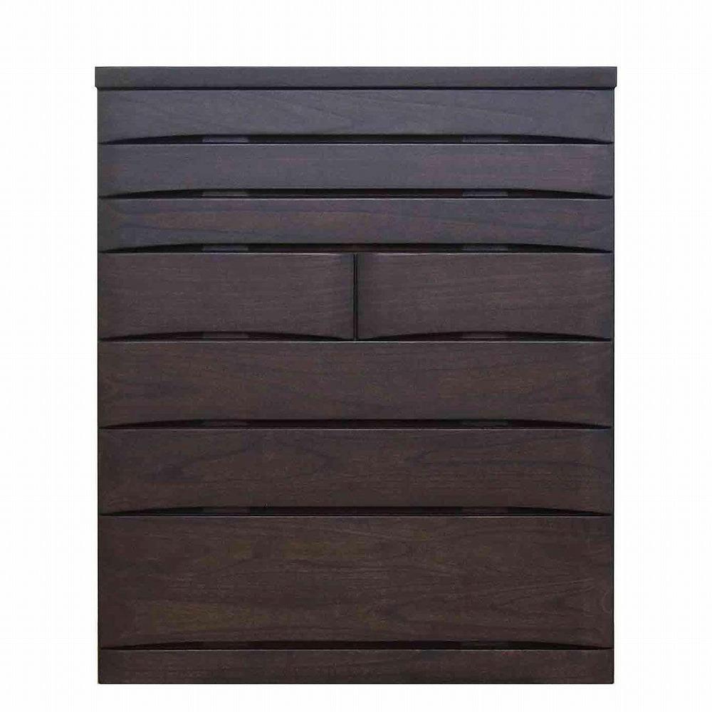 チェスト タンス 幅102-7段「桐蔵」ダーク色 たとう紙 着物 衣類収納 桐箪笥 総桐箪笥 鍵付き 桐ダンス 婚礼 大川家具【丸田木工】