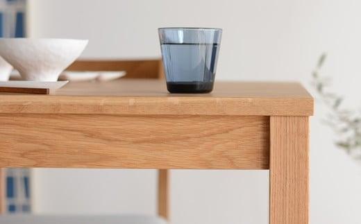 福岡県大川市 オーク 無垢 ダイニングテーブル 幅150 オイル塗装