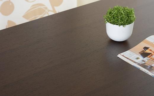 ウエンジ 突板 ダイニングテーブル DTジャンブル02 幅140 ウレタン塗装