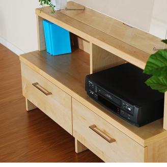 Rank ランク 120テレビボード 幅120 高さ58 ヨーロピアンメープルのナチュラル家具