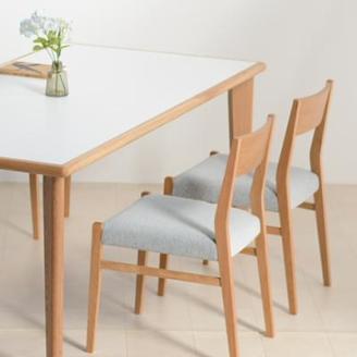 DTMM01-06 DC01 アネルカグレー オーク 5点 ダイニングセット