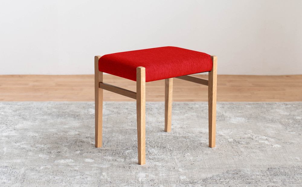 STジャンブル01 スツール オーク アネルカレッド 1脚 単品 チェア 椅子