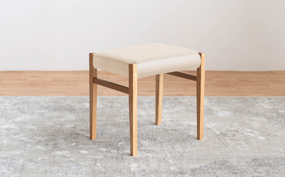 STジャンブル01 スツール オーク オールマイティアイボリー 1脚 単品 チェア 椅子