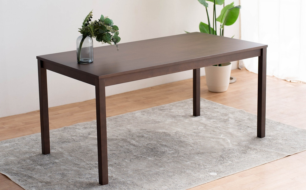 DTジャンブル01 ダイニングテーブル 150 ビーチ ウォールナットブラウン 単品