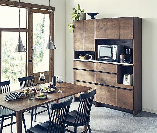 ダイニングボード オウル 70サイズ　ダイニングボード／ウォールナット