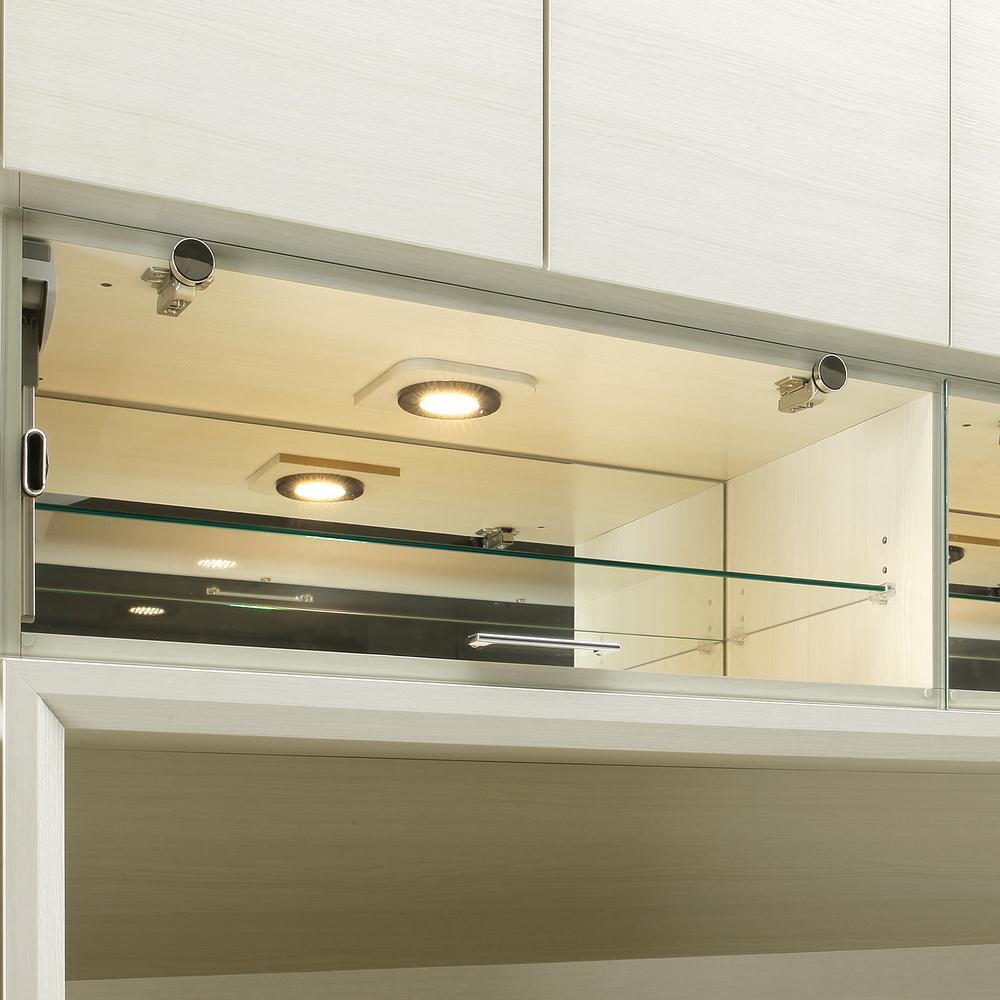 ヴァイス 幅160cm テレビボード 壁面収納 テレビ台 リビング収納 ガラス棚 高級 大川家具 LEDライト【開梱設置】