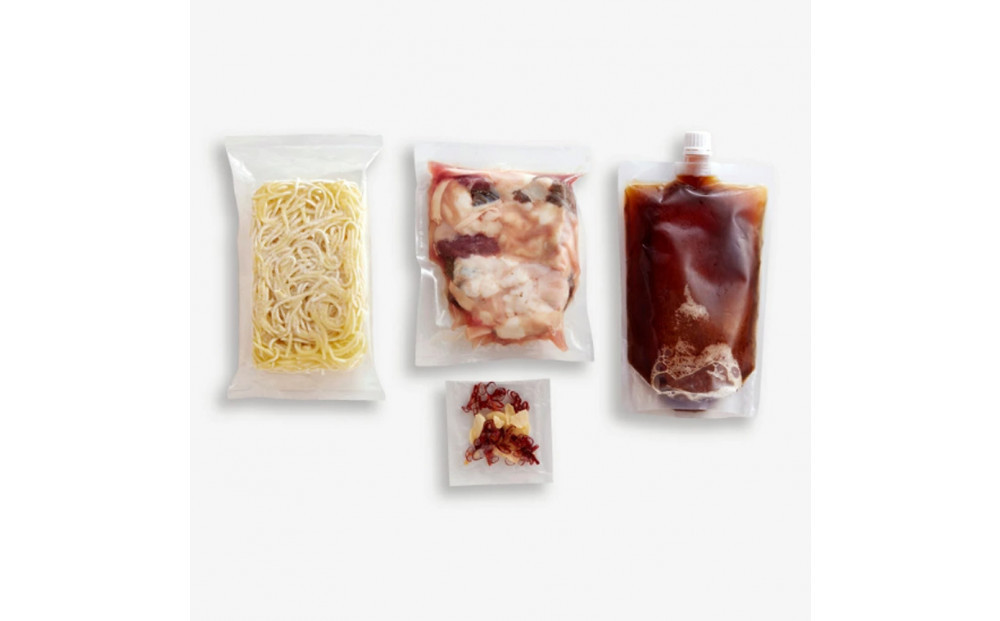 【味味】もつ鍋2～3人前セット（醤油味）