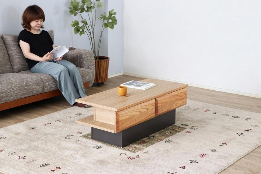 東馬家具 センダン ハウタリビングテーブル