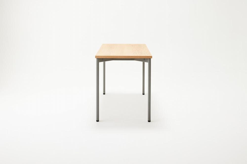 パソコンデスク シンプル デスク WAAKdesk TypeA 120 天板オーク | 脚グレー