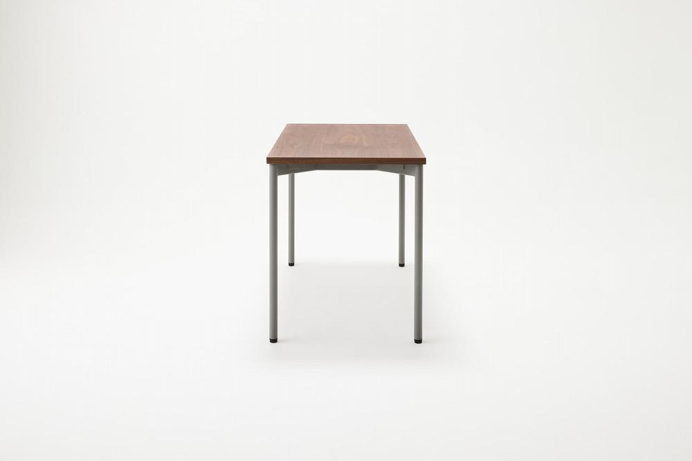 パソコンデスク シンプル デスク WAAKdesk TypeA 120 天板ウォールナット | 脚グレー