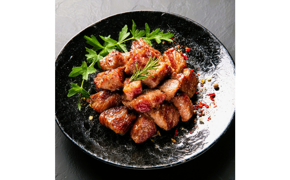 【A4～A5】博多和牛サイコロステーキ 800g ( 400g×2P )