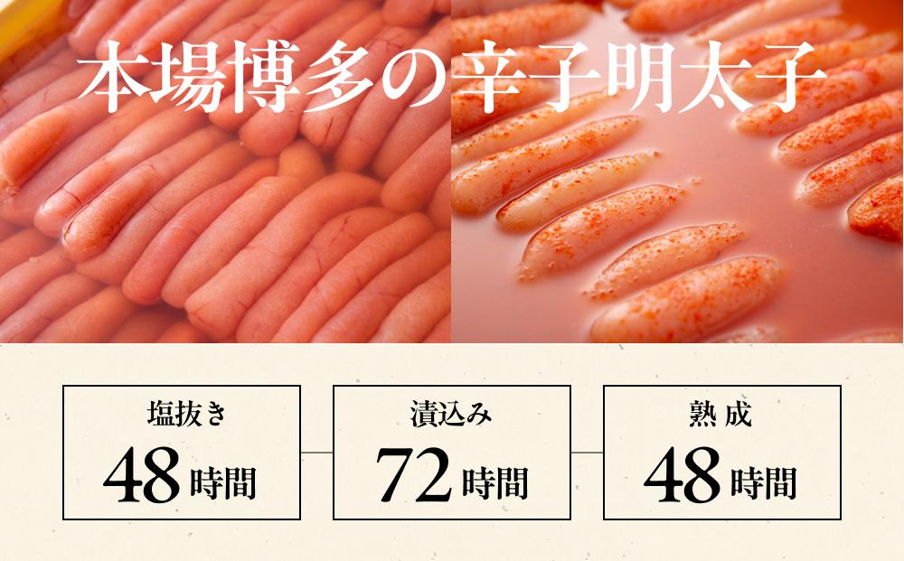 【大川市】無着色 ゆず明太子 5本入り(350g)