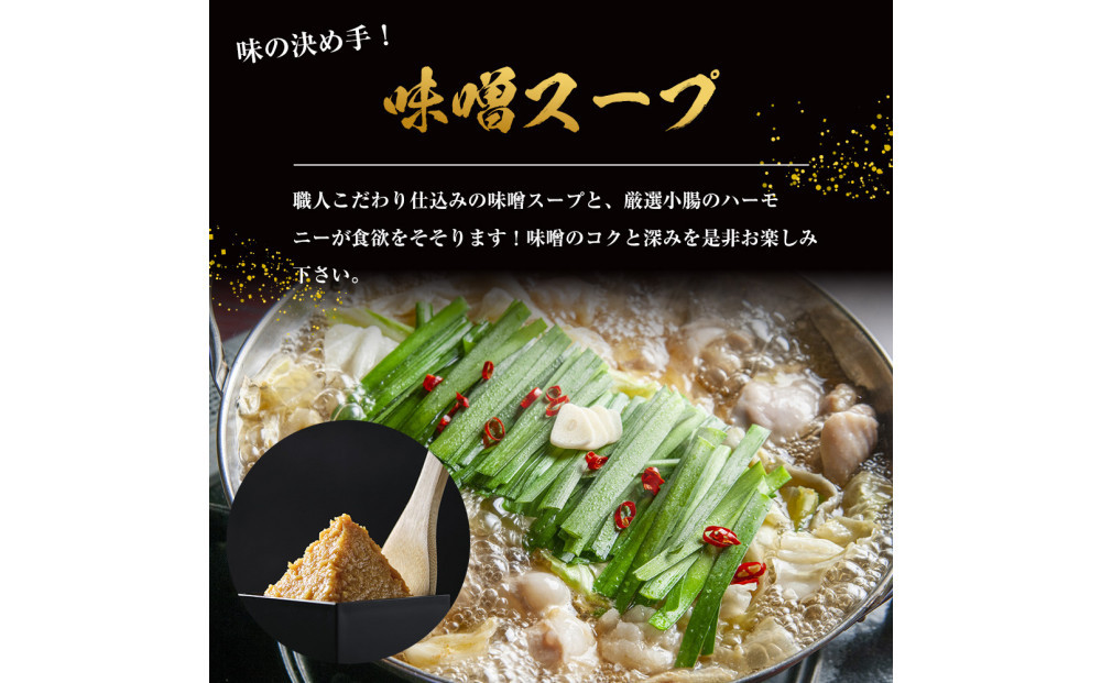 もつ鍋（味噌）3人前セット