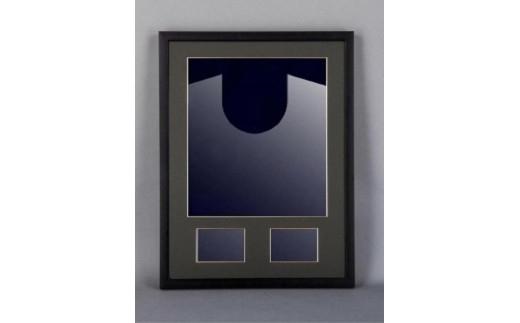 【大川市】 スポフレミニ ユニフォーム額縁（写真付き）【黒】