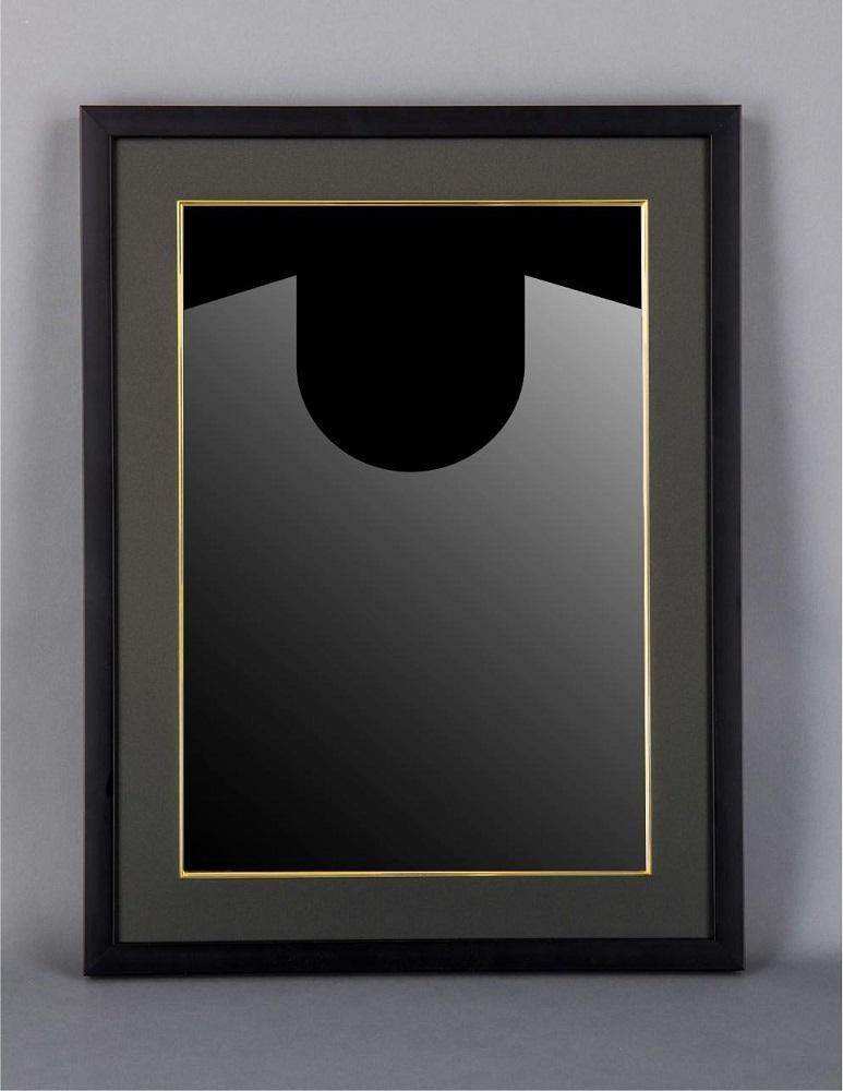 【大川市】 スポフレミニ ユニフォーム額縁（写真なし）【黒】