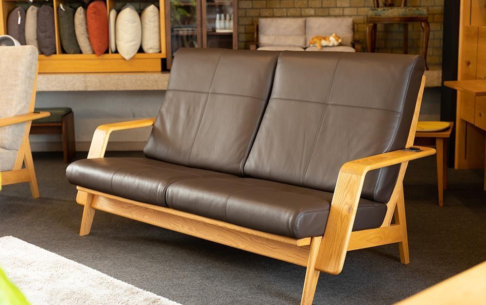 【MARUSHO】VIBORG 3人掛けソファー