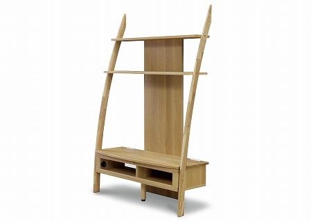 テレビボード　DEEP 115　天然木　欧風　オーク