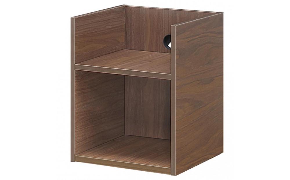 トンド プリンターワゴン A4サイズ収納 キャスター付き ウォールナット