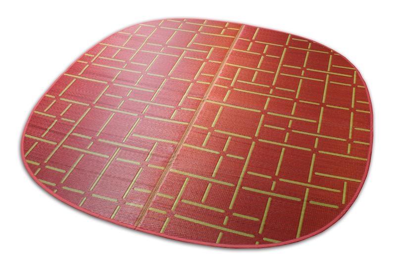 OTO い草ラグ(L)190×190cm【MACHI-MACHI RD】