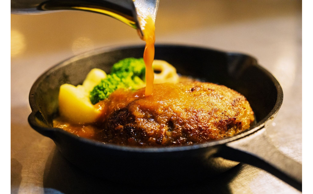 焼き師ママが焼いた九州ハンバーグ ・ジャポネソース付き (10個入り)