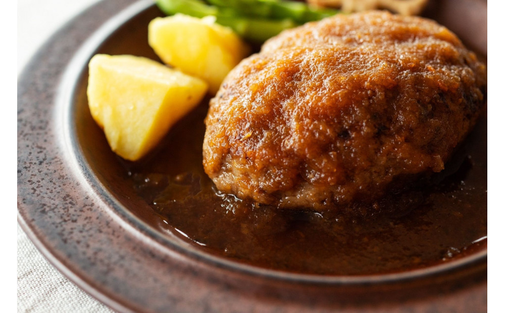 焼き師ママが焼いた九州ハンバーグ ・ジャポネソース(5個),のりとゴルゴンゾーラソース(5個入り)